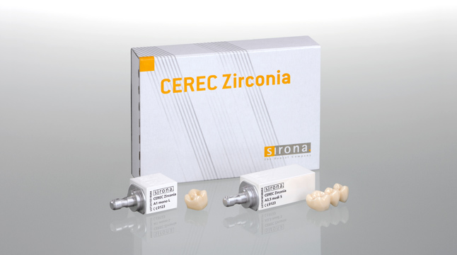 CEREC Zirconia – inCoris TZI C for chairside workflow