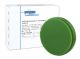CAD CAM WACHSBLANK, smaragd grün, hart, 1 Scheibe (20mm)